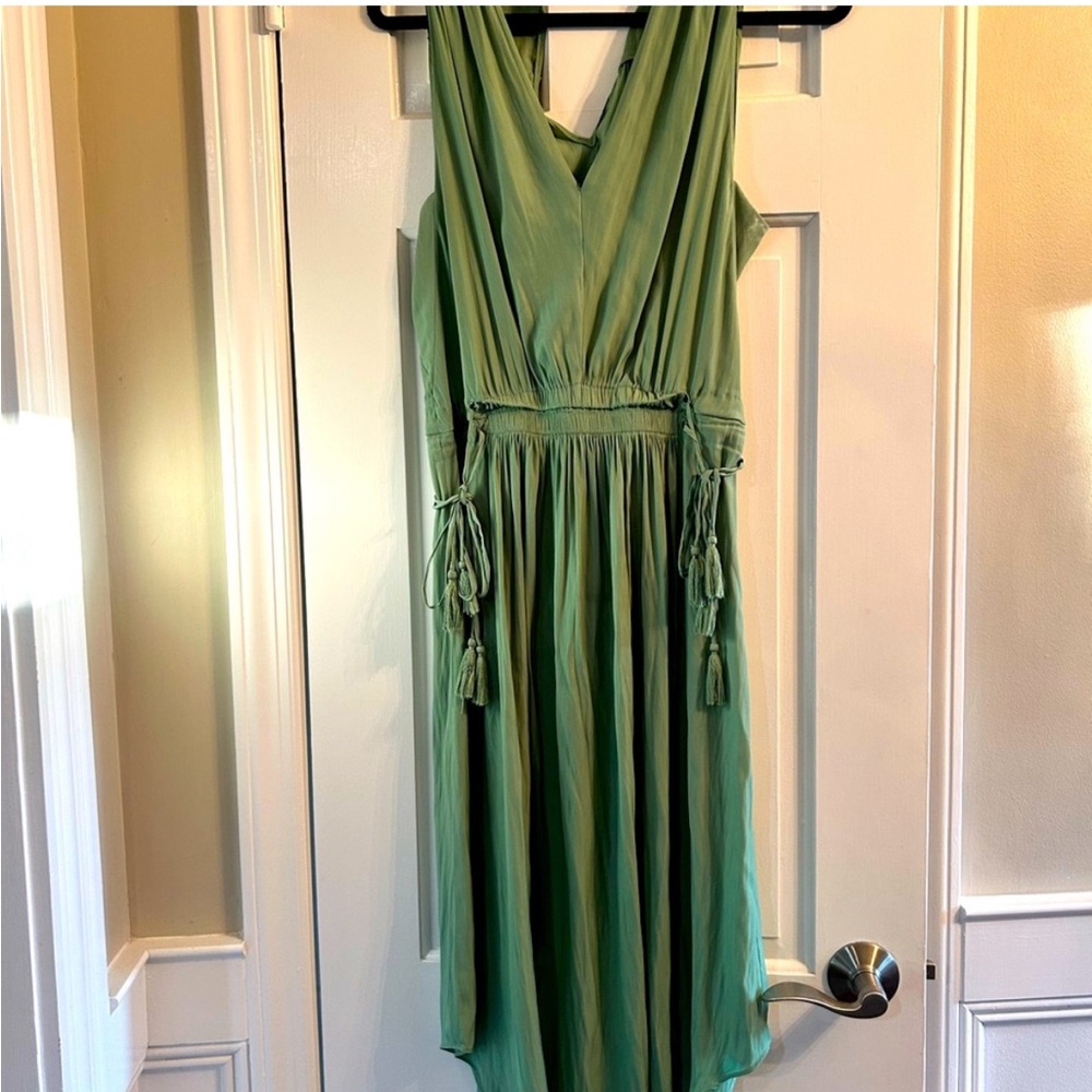 Ramy Brook Sage Green High Low Dress